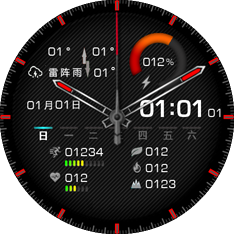小米COLOR指针表盘黑色版